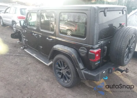 2023 Jeep Wrangler 4Xe Sahara 4X4 from USA, damaged, VIN 1C4JJXP66PW696147